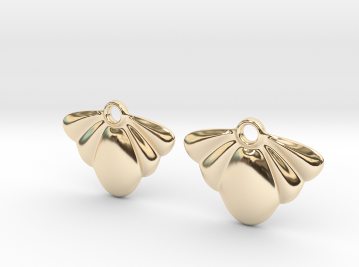 Seashell Earring Set 3d printed