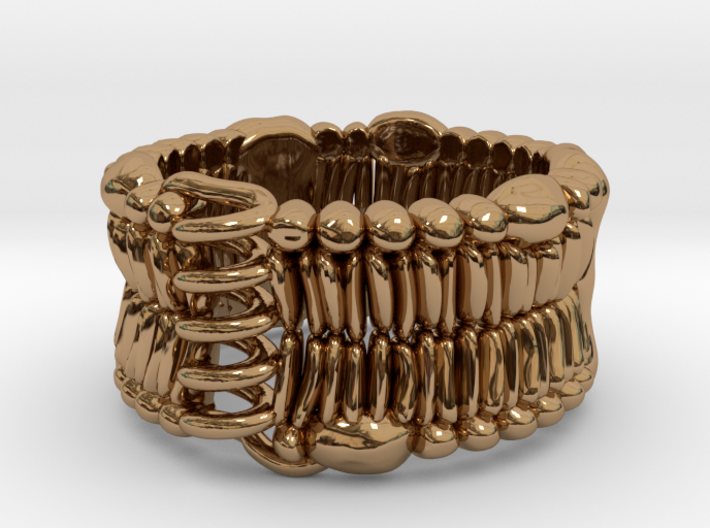 Cell Membrane Ring - Science Jewelry 3d printed 