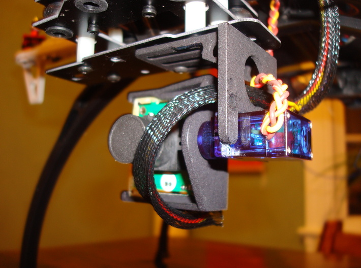 FPV Servo Mount 3d printed Left (note notch required)
