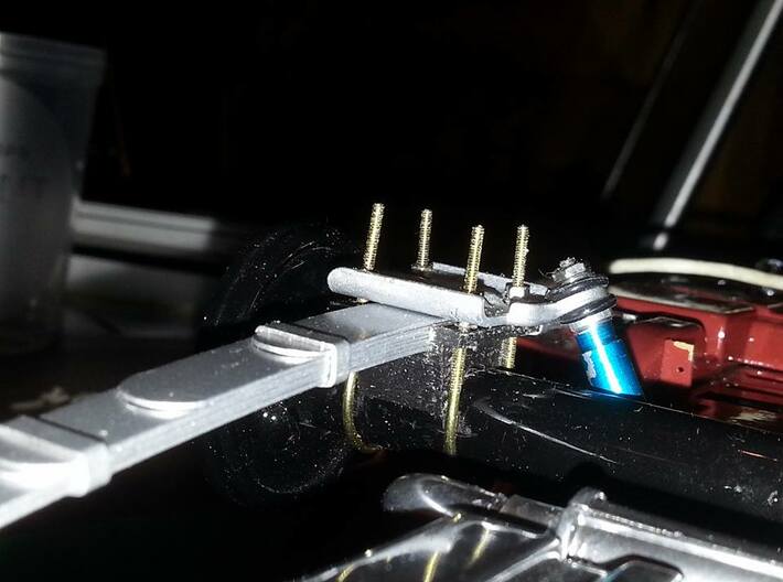 Deagostini Ford mustang 1/8 GT500 Differential bar 3d printed 
