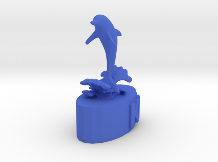 Dolphin Knight 3d printed This is a render not a picture