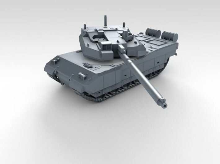 1/144 French Leclerc Main Battle Tank 3d printed 3d render showing product detail