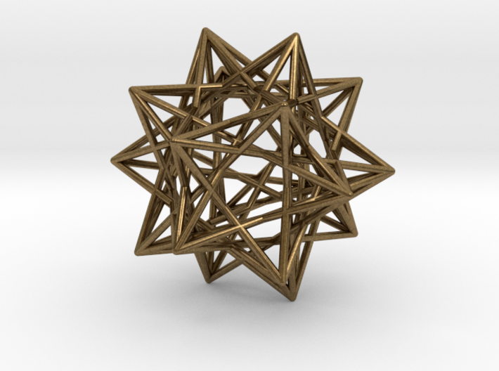 Ten Tetrahedra 3d printed