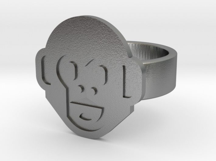 Monkey Ring 3d printed