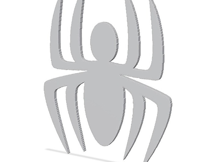 Comic Spider Symbol 3d printed