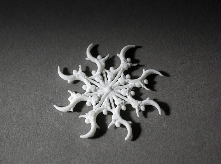 Crescentflake 3d printed