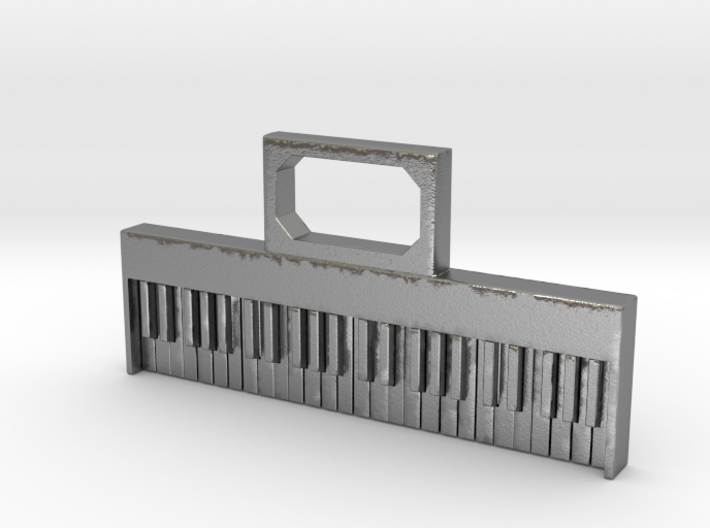 Keyboard pendant/keyfob 3d printed