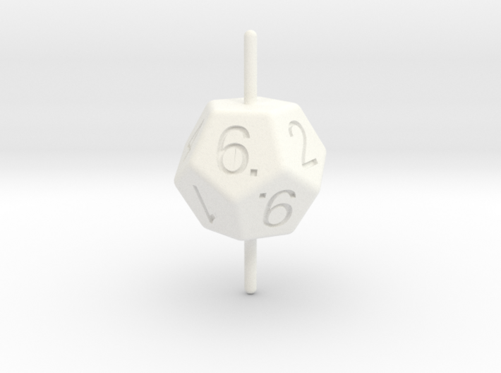 D10 Axis Dice 3d printed 