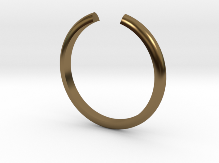 Open Ring 3d printed