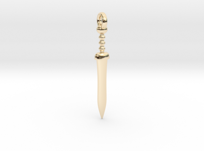 Roman Gladius Sword Pendant/Keychain 3d printed