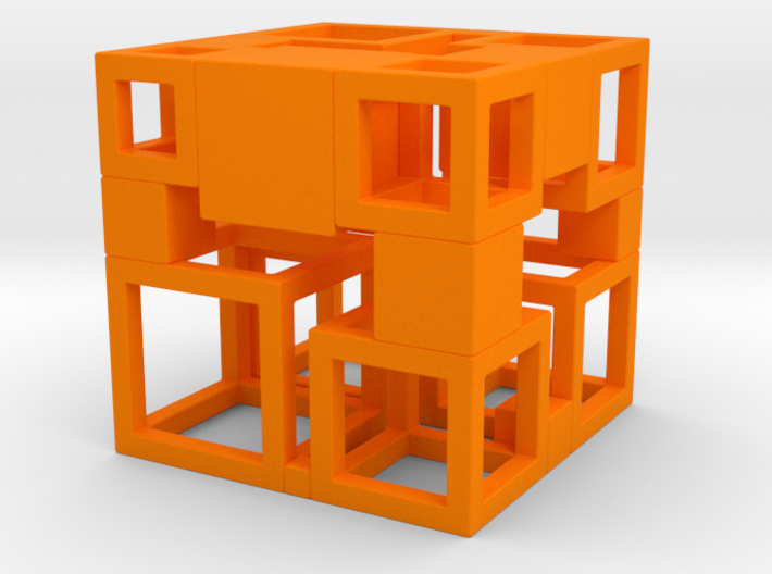 Perfect Cubed Cube Frame 41-20-2 3d printed