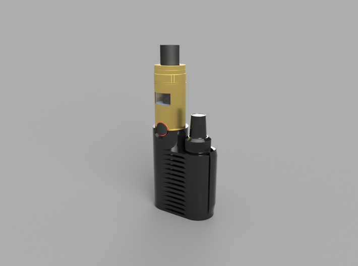 SMOK AIO HOLSTER 3d printed SMOK AND JUICE IN HOLDER
