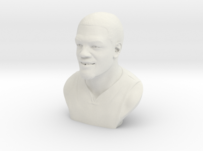 Kevin Durant Smiling 3d printed