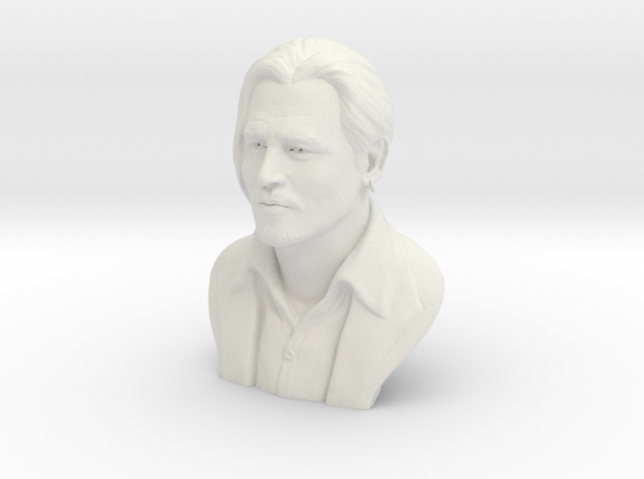 Hollow Of Johnny Depp 3d printed