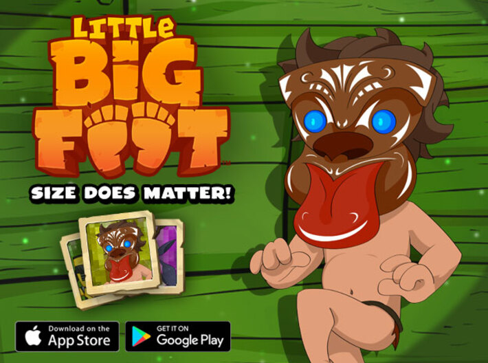 Little Moehau 3d printed Download Little Bigfoot for Free!