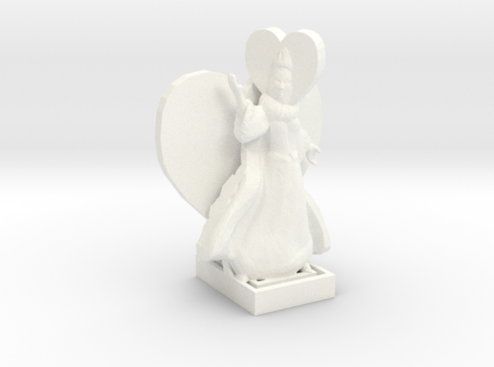 Queen Of Hearts 3d printed This is a render not a picture