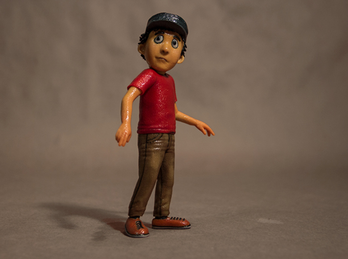 Peter from Peter and the Wolf in Hollywood, 6.5" 3d printed 