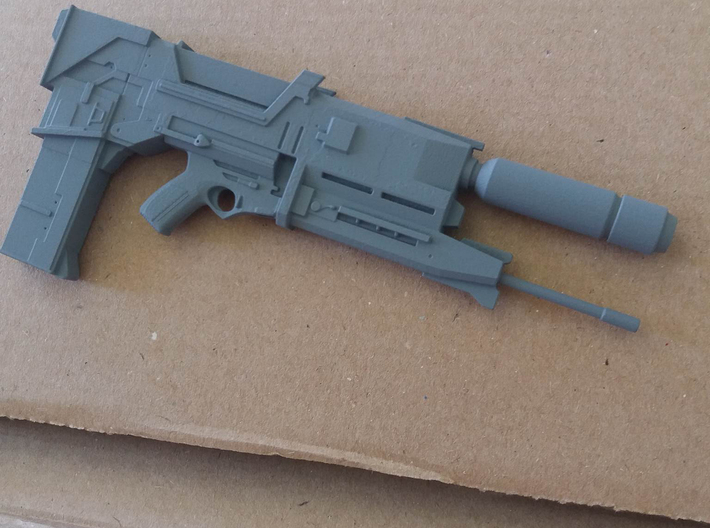 Terminator Plasma Rifle 1.6 Scaled 3d printed primer version