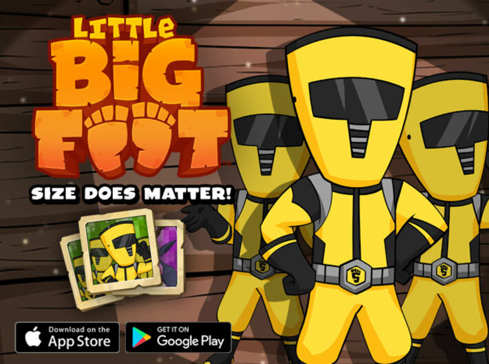 SOCKS Trooper 3d printed Download Little Bigfoot for Free!