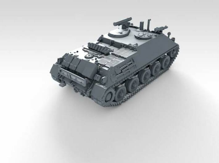 1/144 German Raketenjagdpanzer 2 HOT  3d printed 3d render showing product detail