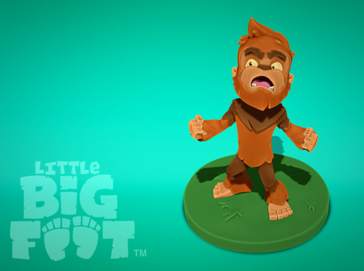 Little Bigfoot Yell Medium 3d printed Species: Little Bigfoot