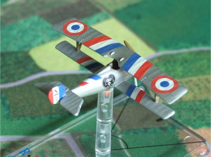 Nieuport 17 bis (vickers, 1/144) 3d printed Photo of FUD model by Alex (Schlonz at wings or war forum)