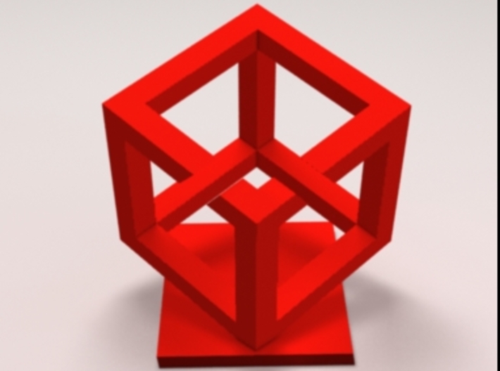 Impossible Cube 3d printed