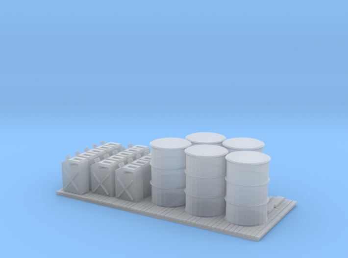 S Scale Petrol Pallet 3d printed This is a render not a picture