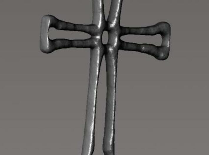 Cross Pendant (3cms) 3d printed Rendered image