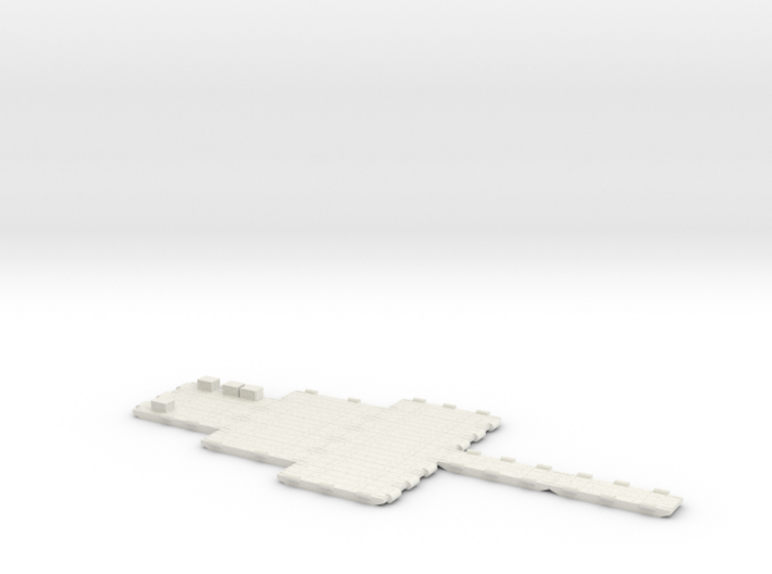1/700 Scale Modular Causeway Trident 3d printed
