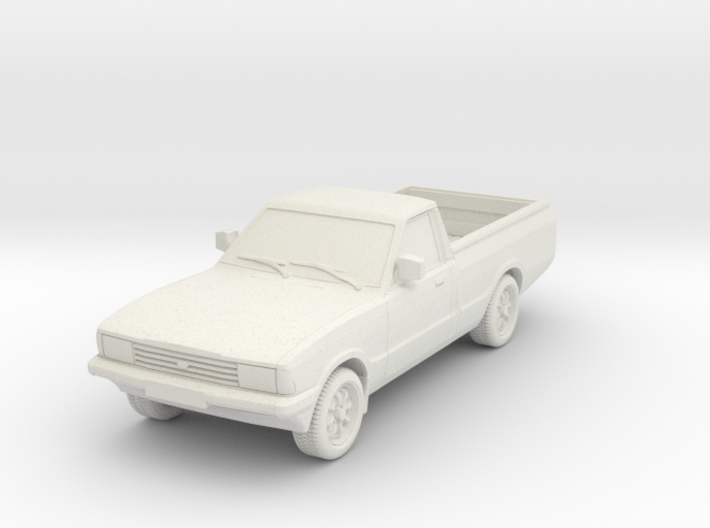 1-64 Ford Cortina Mk5 P100 Hollow Wheels Attached 3d printed