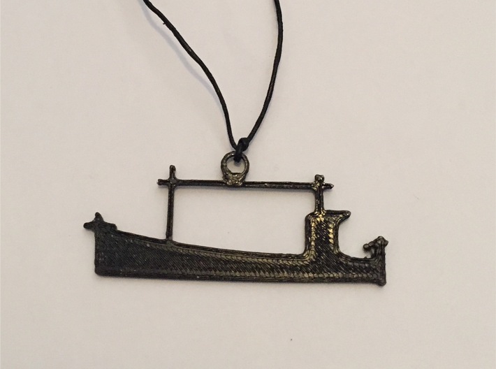 Llaut necklace 3d printed 