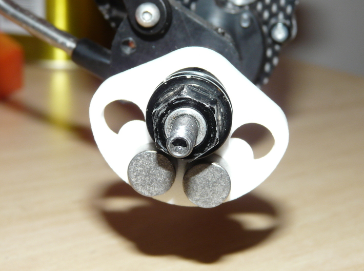 Dlux Berg Rear Tube Weight Hanger 3d printed 