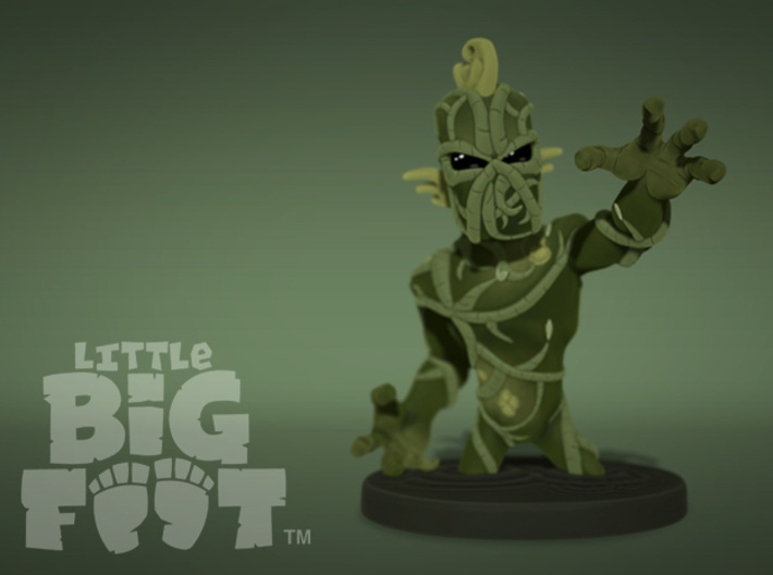 Little Swamp Monster 3d printed Species: Little Swamp Monster