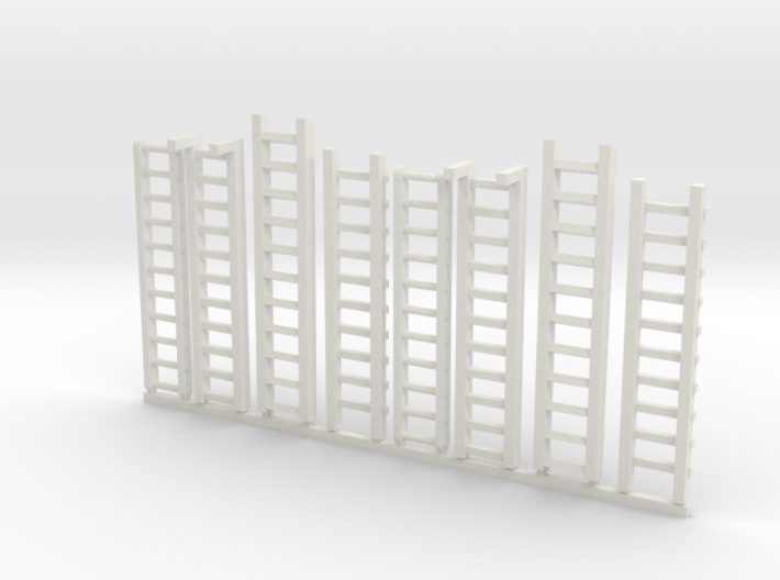 Ladders for miniature games 3d printed