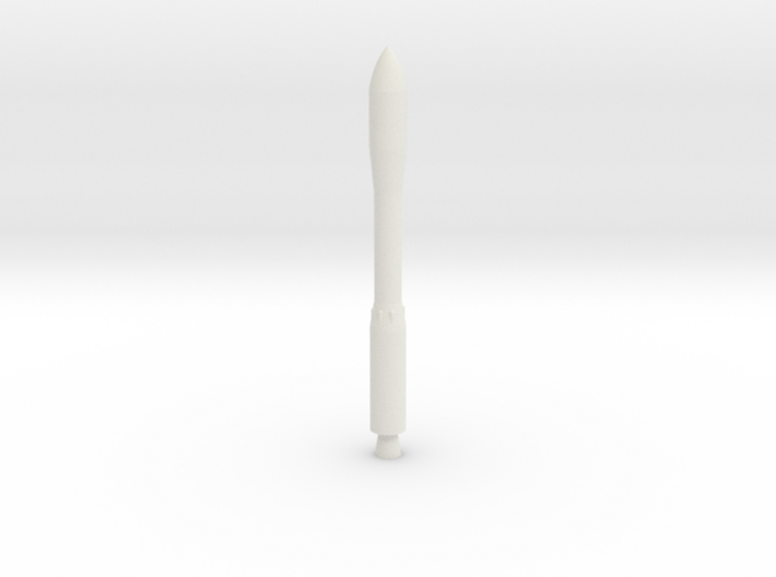 1/288 European Space Agency Vega Rocket 3d printed