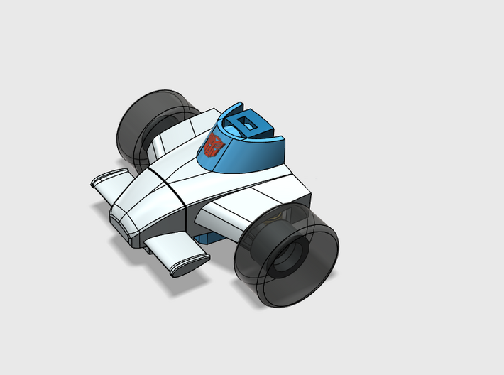 Phantom Racer's Chest 3d printed 