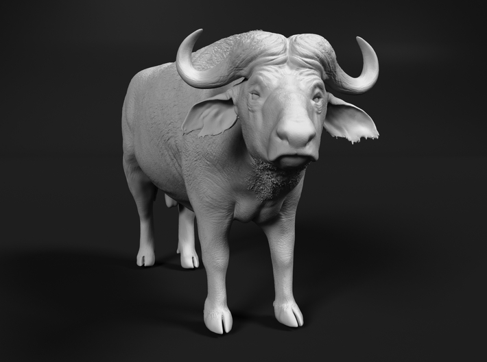 Cape Buffalo 1:25 Standing Male 1 3d printed