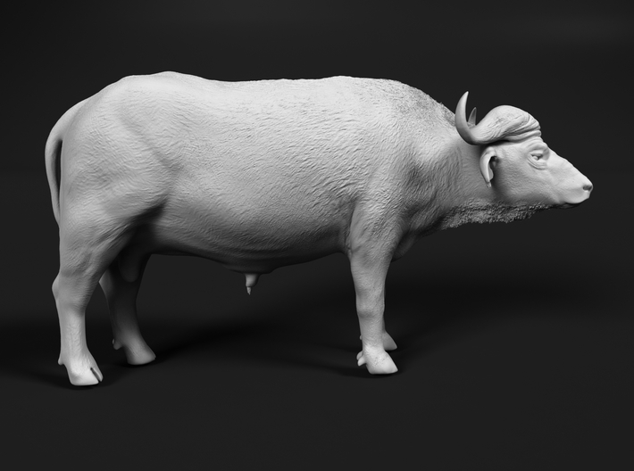 Cape Buffalo 1:25 Standing Male 1 3d printed 