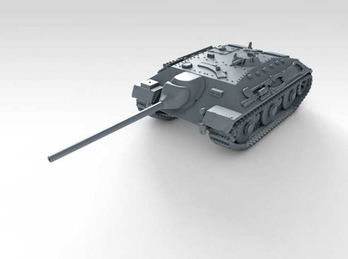 1/160 German E-25 Entwicklung Tank Destroyer 3d printed 3d render showing product detail