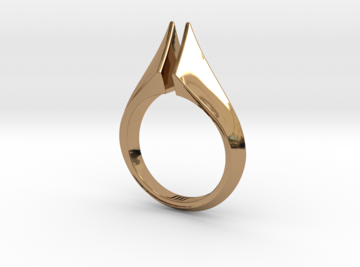 Torc Ring 3d printed 