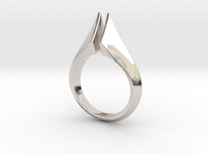 Torc Ring 3d printed 