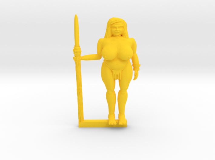 Gia of the Jungle 3d printed