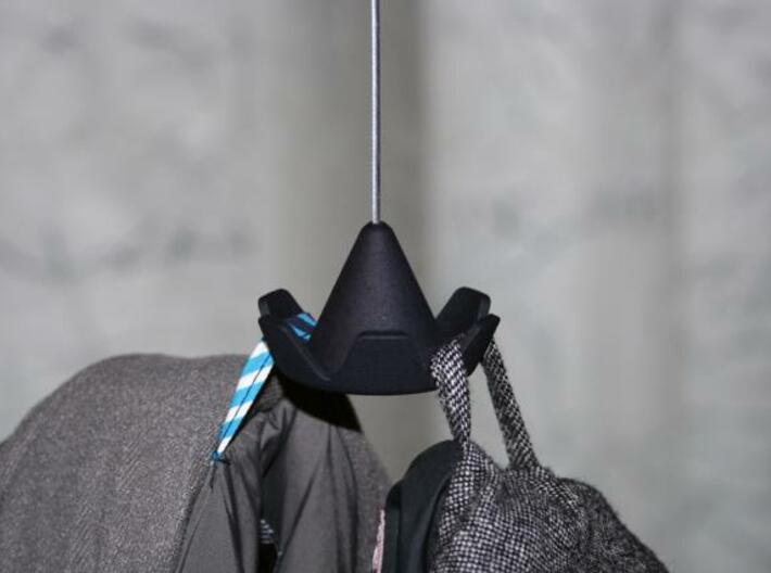 Sombrero / coat rack 3d printed Sombrero and two coats