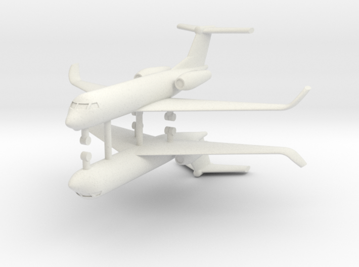 1/250 Low Detail G550 Gulfstream (x2) 3d printed