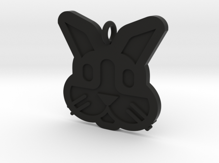 Rabbit Pendant 3d printed