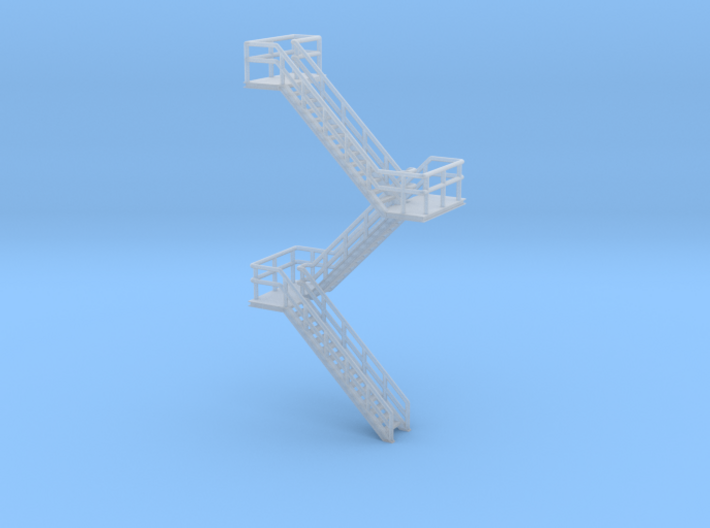 N Scale Staircase H60.4mm 3d printed