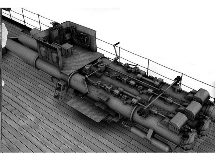 Best Detail 1/35 DKM Torpedo Launcher 3d printed 
