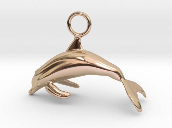Dolphin Brings Luck 3d printed