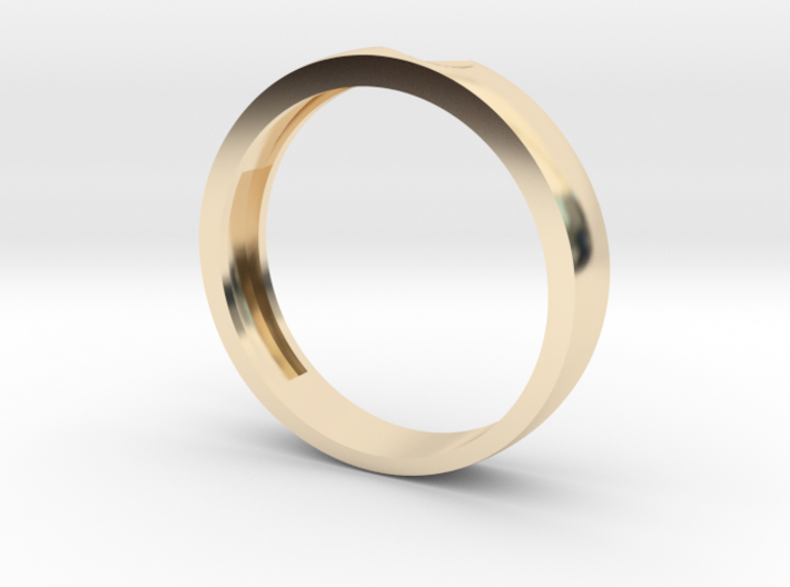 Wedding Couple Rings For Women &amp; Men 3d printed